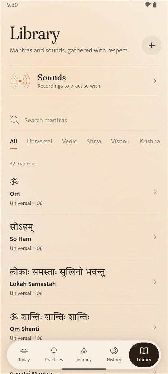 Japa: Mantra library